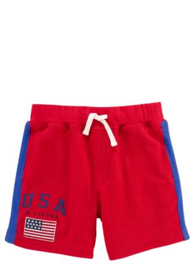 Ralph Lauren Childrenswear Americana Mesh Short Toddler Boy