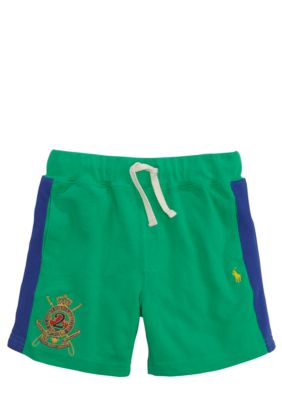 Ralph Lauren Childrenswear Crest Embroidered Mesh Short Toddler Boy