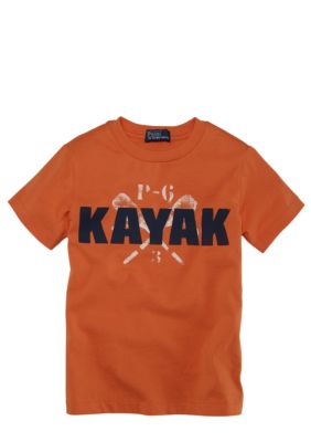 Ralph Lauren Childrenswear Kayak Screen Print Tee Toddler Boy