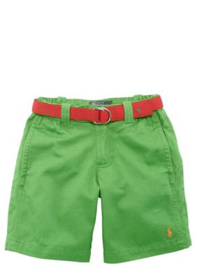 Ralph Lauren Childrenswear Vintage Varsity Chino Short Toddler Boy