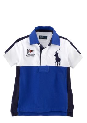 Ralph Lauren Childrenswear Colorblock Classic Polo Toddler Boys