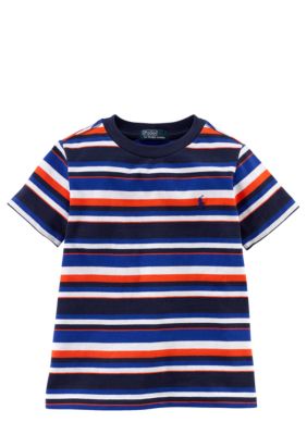 Ralph Lauren Childrenswear Contrasting Stripes Tee Toddler Boys