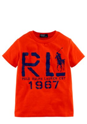 Ralph Lauren Childrenswear RL Graphic Tee Toddler Boys