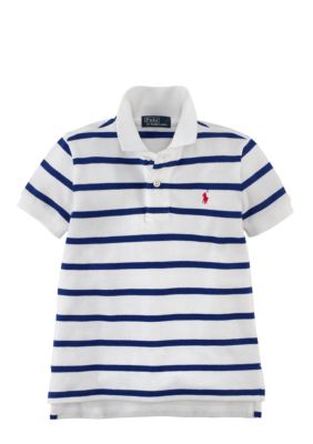 Ralph Lauren Childrenswear Thin Stripe Polo Toddler Boys