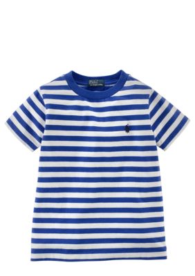 Ralph Lauren Childrenswear Horizontal Stripe Classic Tee Toddler Boys