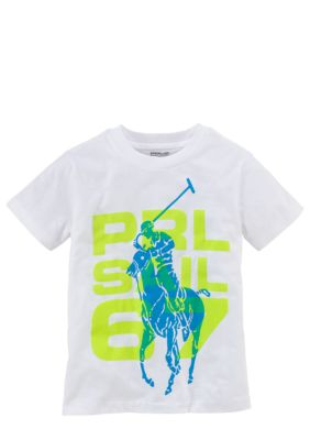 Ralph Lauren Childrenswear Graphic PRL Active Tee Toddler Boy