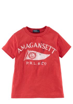 Ralph Lauren Childrenswear Screenprint Vintage Tee Toddler Boys