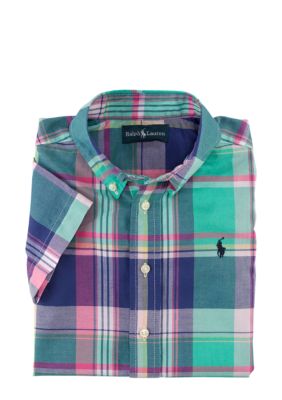Ralph Lauren Childrenswear Blake Madras Shirt Toddler Boy