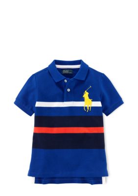 Ralph Lauren Childrenswear Bold Striped Polo Toddler Boys
