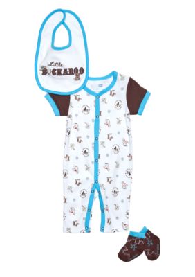 Nursery Rhyme Cowboy Coverall Set