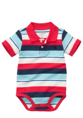 OshKosh B'gosh Stripe Polo Bodysuit