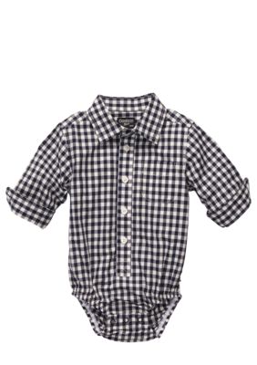 OshKosh B'gosh Gingham Oxford Bodysuit