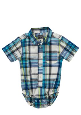OshKosh B'gosh Plaid Bodysuit