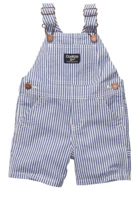 OshKosh B'gosh Striped Seersucker Shortalls