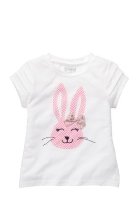 OshKosh B'gosh Gingham Bunny Tee