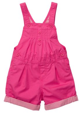 OshKosh B'gosh Cuffed Poplin Shortalls