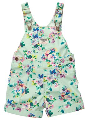 OshKosh B'gosh Floral Print Shortall