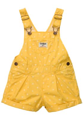 OshKosh B'gosh Polka Dot Overall Shorts