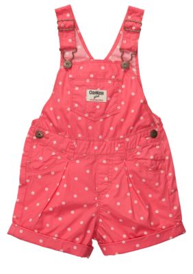 OshKosh B'gosh Polka Dot Overall Short