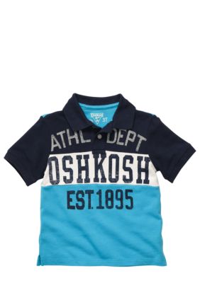 OshKosh B'gosh Athletic Color Blocked Polo Toddler Boys