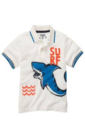 OshKosh B'gosh Shark Polo Toddler Boys