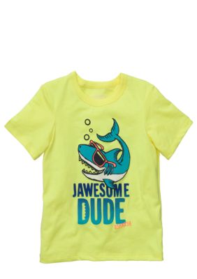 OshKosh B'gosh Yellow Shark Tee Toddler Boy
