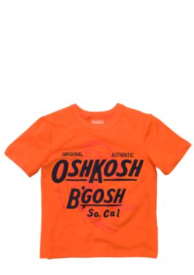OshKosh B'gosh Orange Logo Tee Toddler Boys