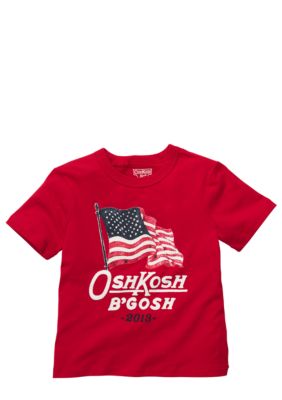 OshKosh B'gosh Logo Flat Tee Toddler Boys
