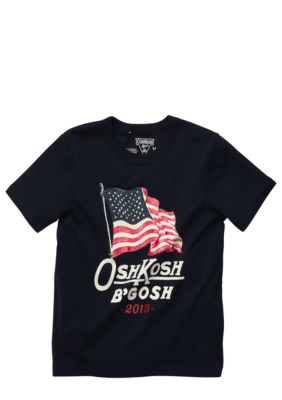 OshKosh B'gosh Logo Flag Tee Toddler Boys