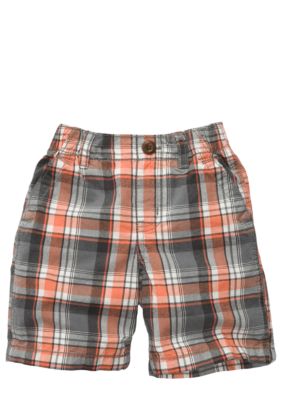 OshKosh B'gosh Plaid Oxford Short Toddler Boy
