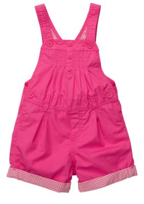 OshKosh B'gosh Gingham Lined Shortall Toddler Girls