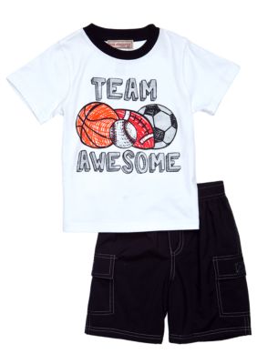 Kidsline 2-Piece Team Short Set