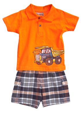 Kids Headquarters Truck Short Set