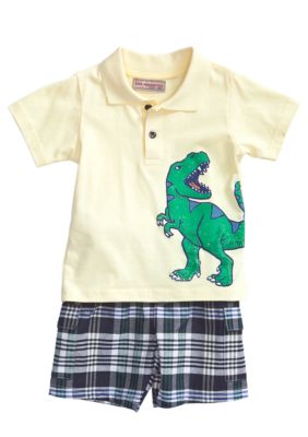 Kids Headquarters Polo Short Set