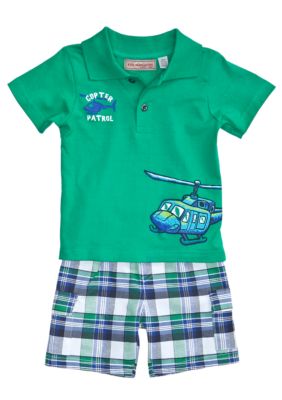 Kids Headquarters Copter Patrol 2-Piece Short Set