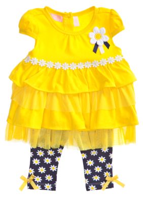 Kids Headquarters Daisy Capri Set