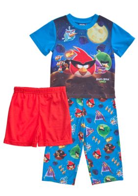 Angry Birds Space 3-piece Pajama Set Toddler Boy