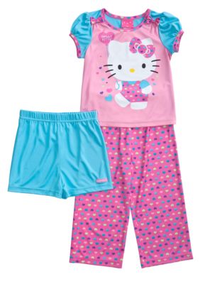 Hello Kitty by Sanrio 3-piece Pajama Set Toddler Girls