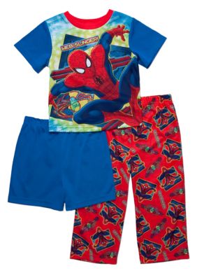 Marvel Spiderman 3-piece Pajama Set Toddler Boy