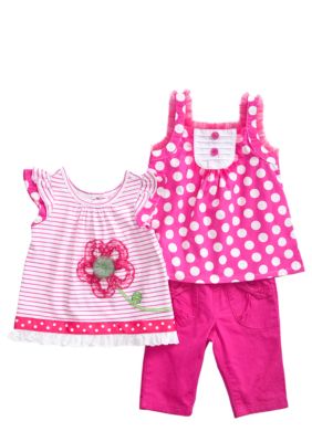 Nannette Pink Dot Set