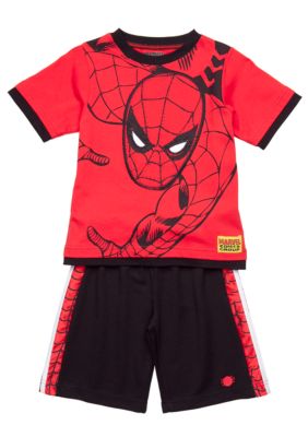 Marvel Spiderman 2-Piece Short Set Toddler Boys