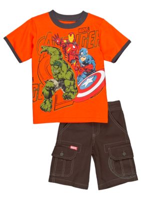 Nannette Avengers 2-Piece  Set Toddler Boys