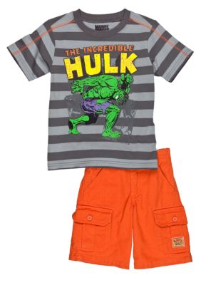 Nannette Incredible Hulk 2- Piece Set Toddler Boys