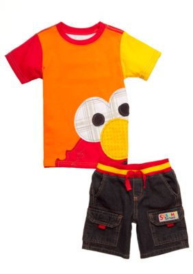 Nannette 2-Piece ELmo Short Set