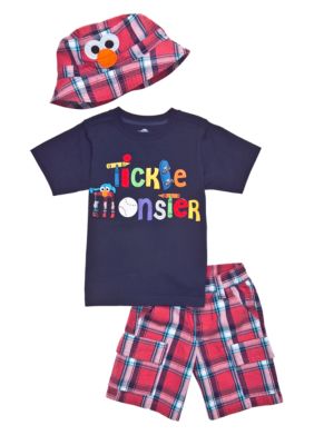 Sesame Street Elmo 3-Piece Set Toddler Boys