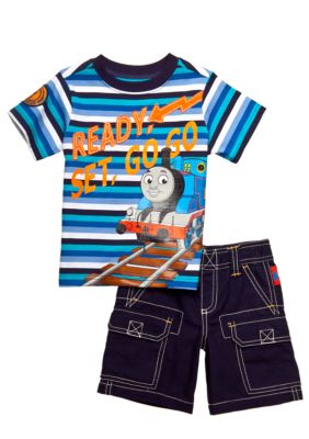 Thomas & Friends Ready, Set, Go 2-Piece Short Set Toddler Boys