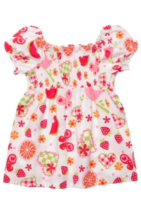 J Khaki Smocked Top