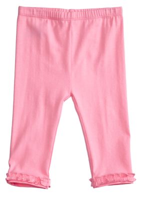 J Khaki&trade; Ruffled Ankle Legging Infant Girls