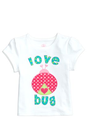 J Khaki Novelty Applique Tee