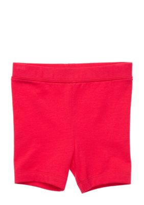 J Khaki Knit Biker Shorts